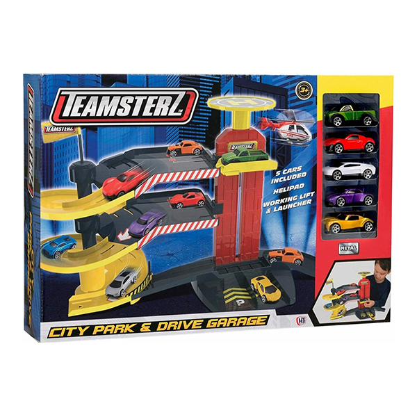 Teamsterz auto park garaza i 5 Autica HL1416688 - ODDO igračke