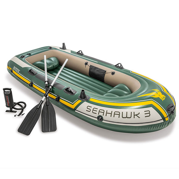   SEAHAWK ČAMAC SET za 3 osobe (48″ Aluminijumska vesla) 68380NP - ODDO igračke