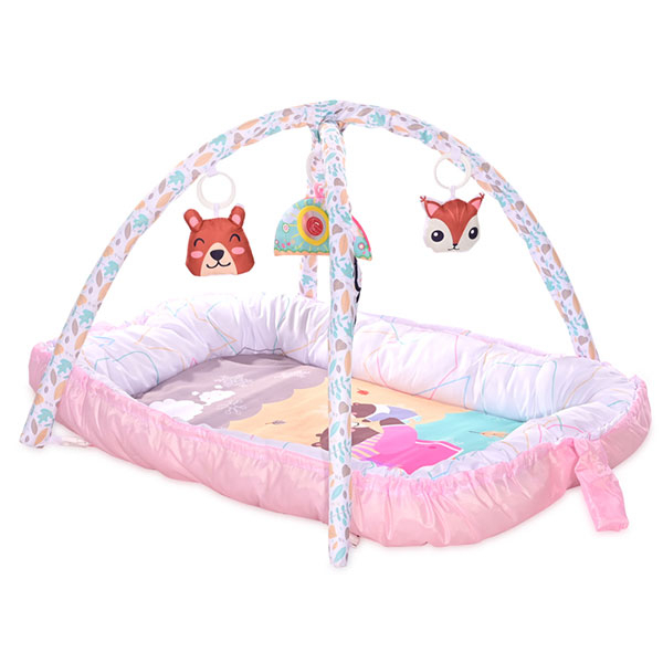 Lorelli podloga za igru/gnezdo Pink (97x66cm) 10300450002 - ODDO igračke