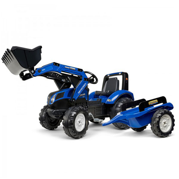 Traktor na pedale sa prikolicom Falk New Holland 3090m - ODDO igračke