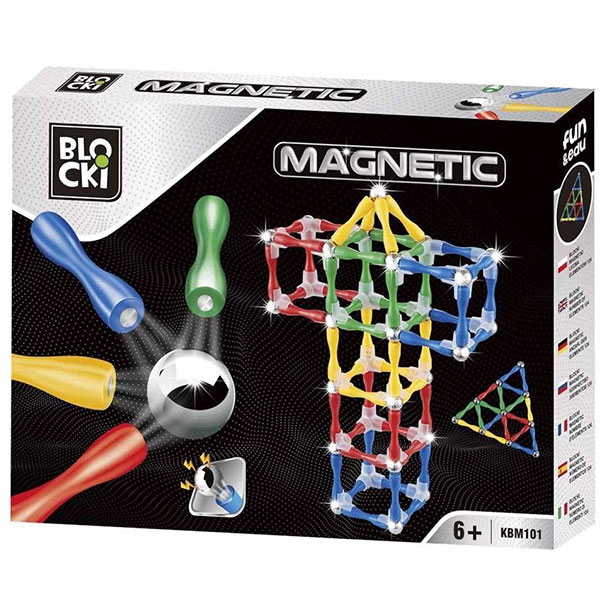 Blocki magnetna slagalica 124pcs 76/0101 - ODDO igračke