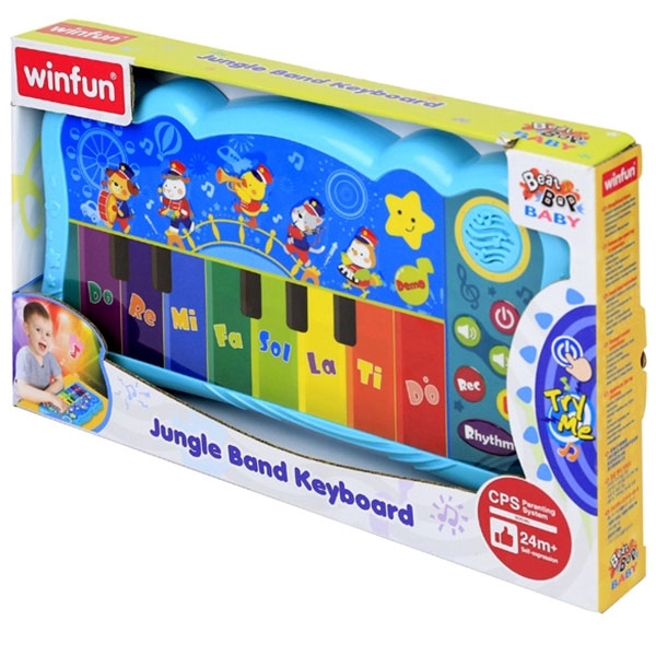 Win Fun Baby Jungle Band Sintisajzer 002090-NL - ODDO igračke