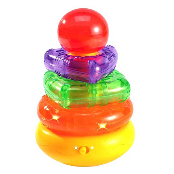 Infunbebe igračka za bebe Light'n Sound Stacker (12m+) LS201 - ODDO igračke