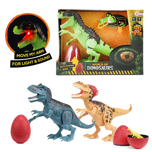 Dinosaurus sa zvukom + jaje iznenadjenja 37458Z - ODDO igračke