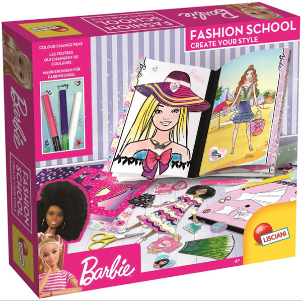Barbie Kreativni set Fashion School Magične olovke Lisciani 86023 - ODDO igračke