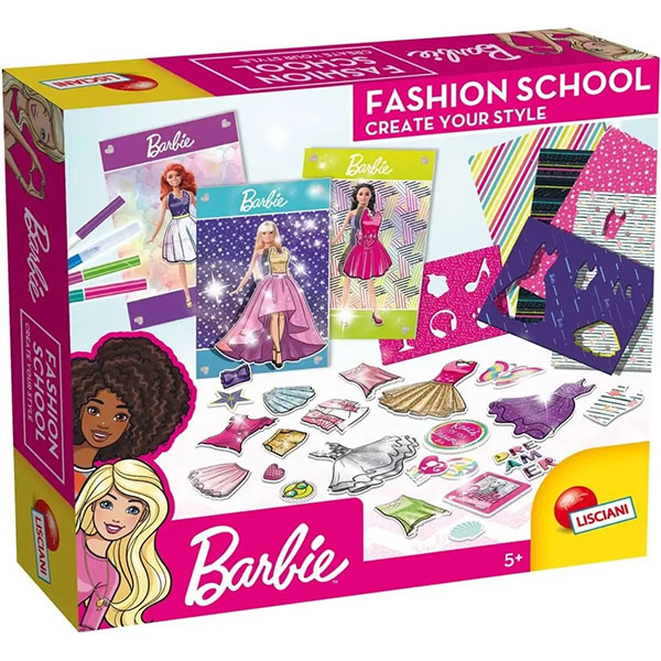Barbie Kreativni set Fashion School Magične olovke Lisciani 86023 - ODDO igračke