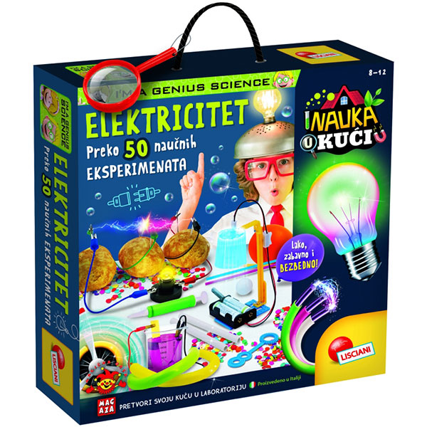 Mali Genije SR Edukativna igra Elektricitet Lisciani RS89352 - ODDO igračke