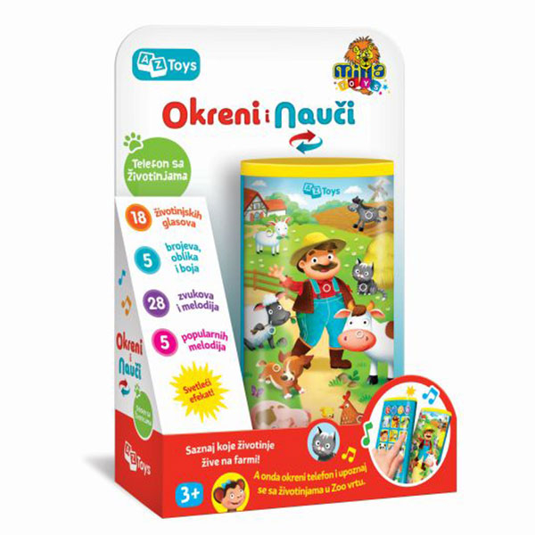 Baby telefon Okreni i Nauči 11/01028 - ODDO igračke