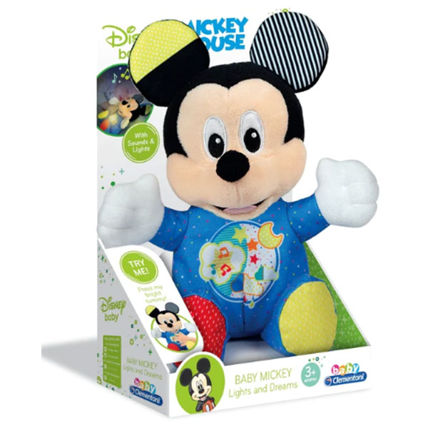 Clementoni Baby Mickey pliš CL17206 - ODDO igračke