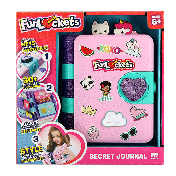 Funlockets Secret Journal Tajni dnevnik KDS20220 - ODDO igračke