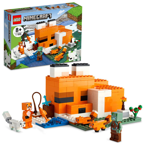 Lego Minecraft The Fox Lodge LE21178 - ODDO igračke