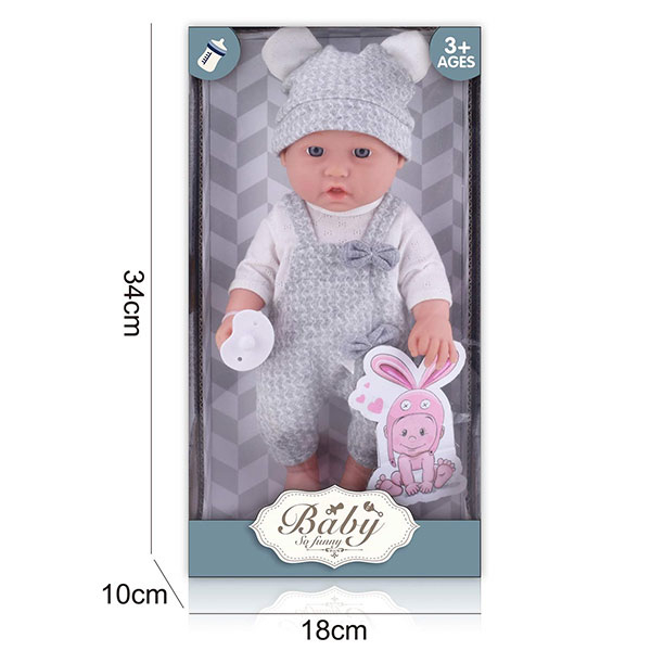 Dečja lutka beba sa kapicom N648728 - ODDO igračke