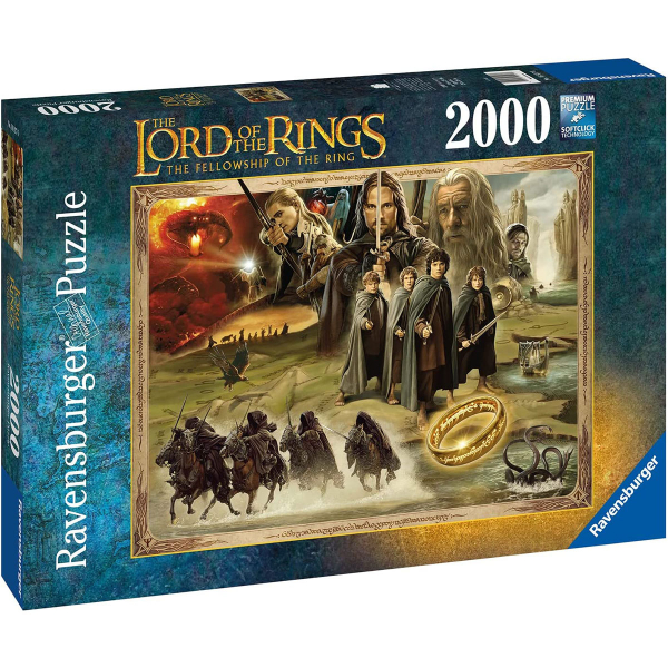 Ravensburger puzzle (slagalice) - 2000pcs Lord of Rings The Fellowship of The Ring RA16927 - ODDO igračke