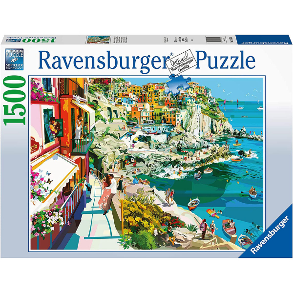 Ravensburger puzzle (slagalice) - 1500pcs Romance in Cinque Terre RA16953 - ODDO igračke