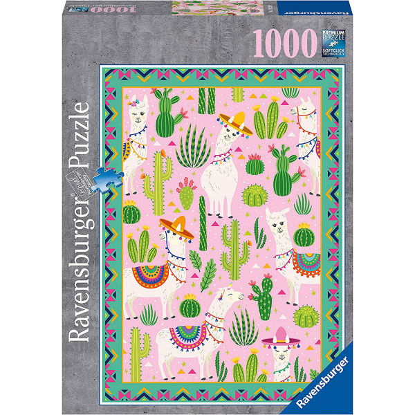 Ravensburger puzzle (slagalice) - 1000pcs Slatke alpake RA15259 - ODDO igračke
