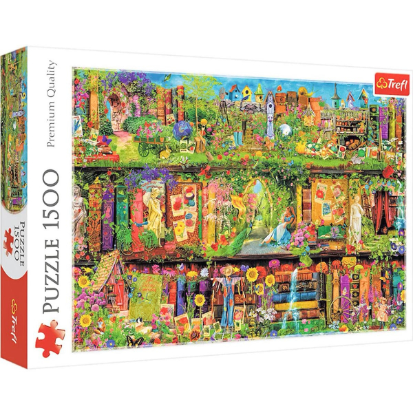 Trefl Puzzla 1500 pcs Fairy Bookcase 26165 - ODDO igračke