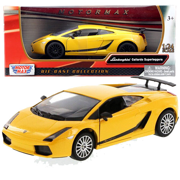 Metalni auto Motor Max 1:24 Lamborghini Gallardo Superleggera 25/73346 - ODDO igračke