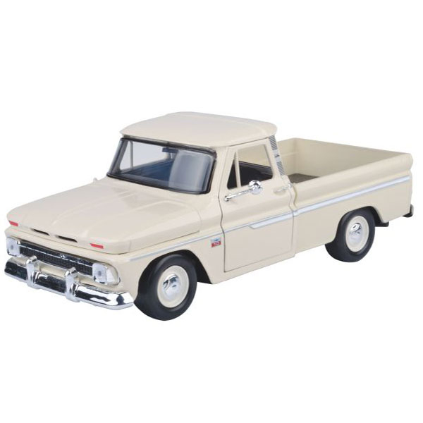 Metalni auto Motor Max 1:24 1966 Chevy C10 Fleetside Pickup Truck 25/73355AC - ODDO igračke