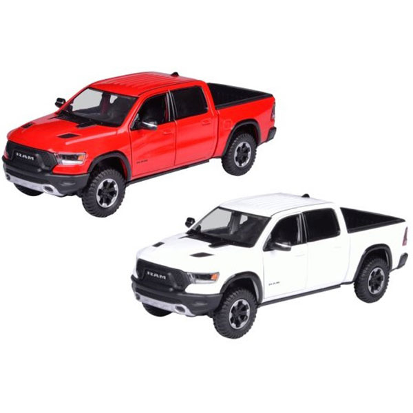 Metalni auto Motor Max 1:24 2019 RAM 1500 Rebel Crew Cab Pickup Truck 25/79358 - ODDO igračke