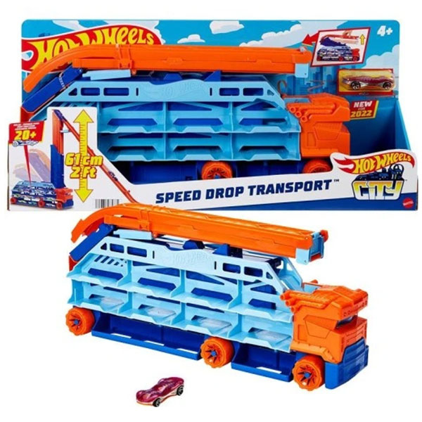 Hot Wheels Speed Drop Transport Igračka za Decu HDY92 - ODDO igračke