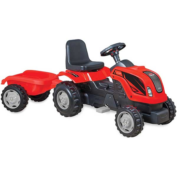 Traktor sa Prikolicom na Pedale crveni Micromax 88/10107 - ODDO igračke