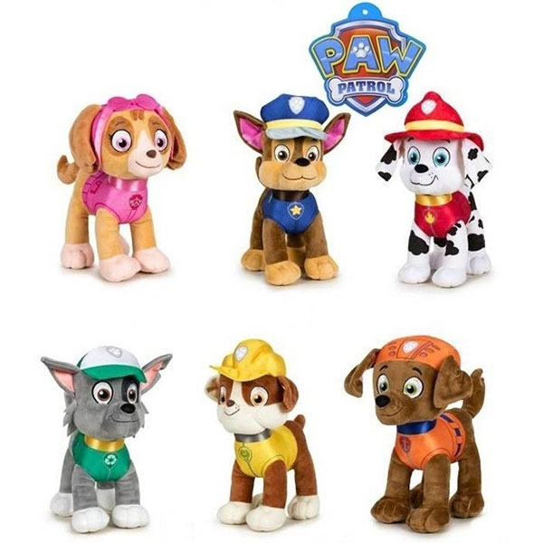 Paw Patrol classic plišana figura 27cm 6ass 760018652 - ODDO igračke