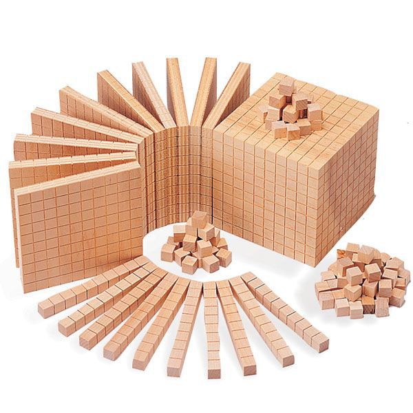 Drvena kocka desetica 9060 - ODDO igračke