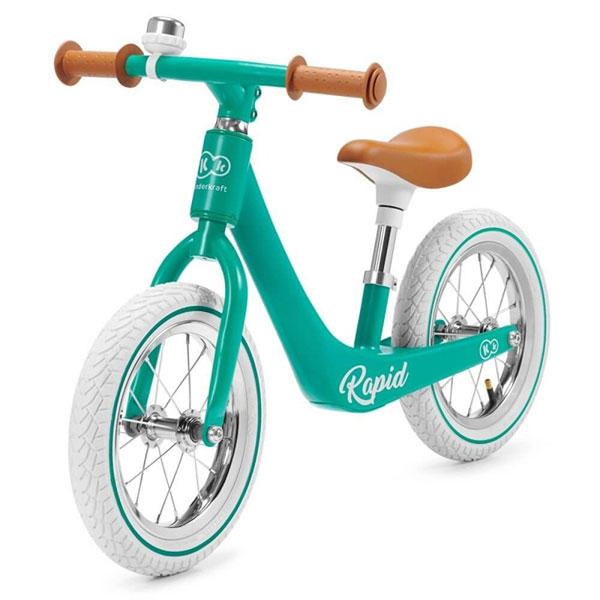 Balans Bicikl bez pedala guralica Kinderkraft Rapid Midnight Green - ODDO igračke