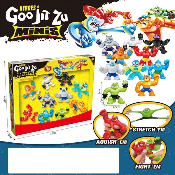 GOO JIT ZU MINIS Figure rastegljive Heroes 335-11 - ODDO igračke