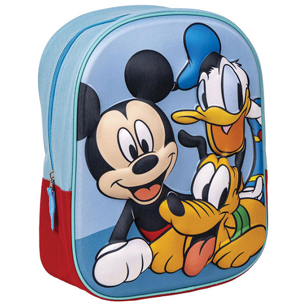 Ranac za vrtić 3D Mickey and friends Cerda 2100004348 svetlo plavi - ODDO igračke