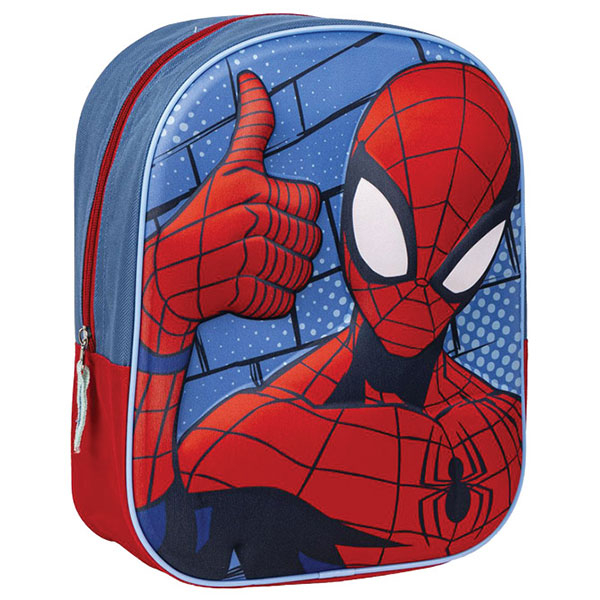 Ranac za vrtić 3D Spiderman Cerda plavo-crveni 2100004343 - ODDO igračke