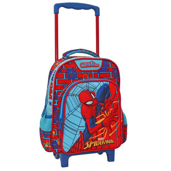 Ranac sa točkićima MUST Trolley manji Spiderman 508125/17380 - ODDO igračke