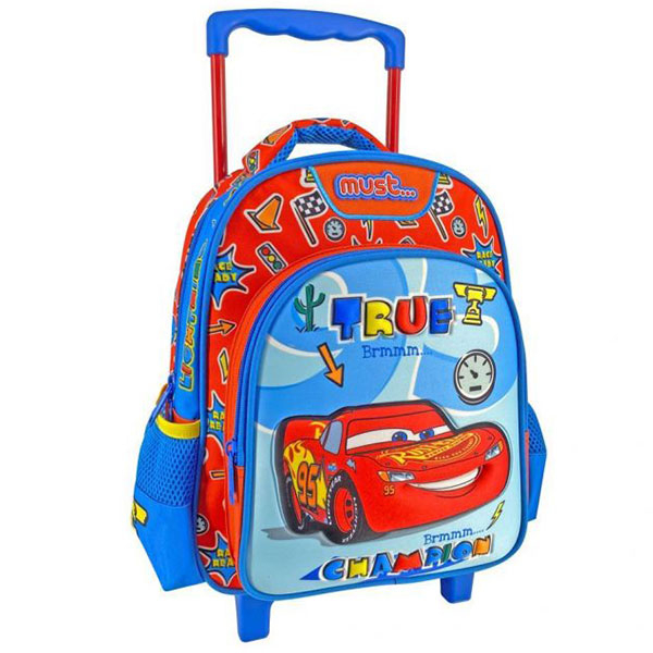 Ranac sa točkićima Trolley manji MUST Disney Cars 563494/26320 - ODDO igračke