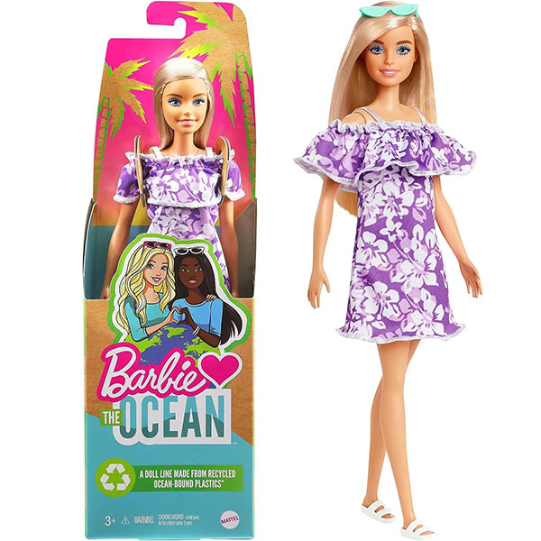 Barbie Loves the Ocean lutka GRB36 - ODDO igračke