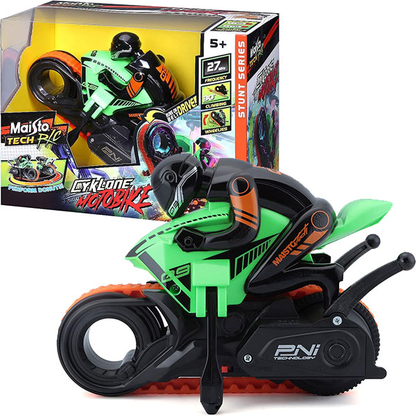 Maisto vozilo R/C Cyklone Stunt Tracked Motorbike 82767GN - ODDO igračke