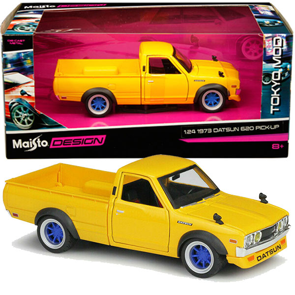 Maisto Metalni model autića 1:24 Design Tokyo Modern 1973 Datsun 620 Pick-Up 32528 - ODDO igračke