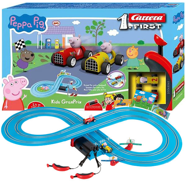 Trkačka staza Carrera Set Peppa Pig Prix Carrera Revell RVC63043 - ODDO igračke
