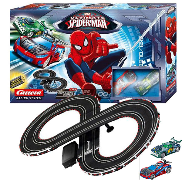 Trkačka staza Carrera Set 1:43 Ultimate Spiderman Slot Racing Track Revell RVC62195      - ODDO igračke