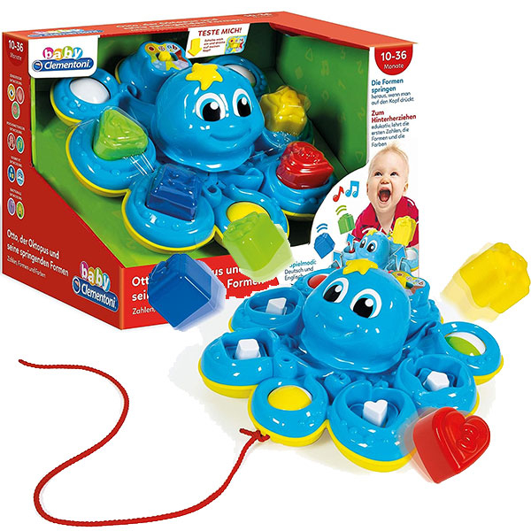 Edukativna Baby igracka Oktopus Clementoni 591374 - ODDO igračke