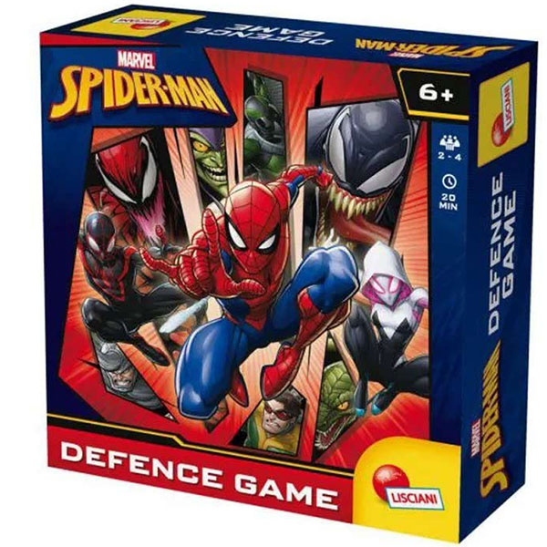 Društvena igra Spiderman Defenece Game Lisciani 100897 - ODDO igračke