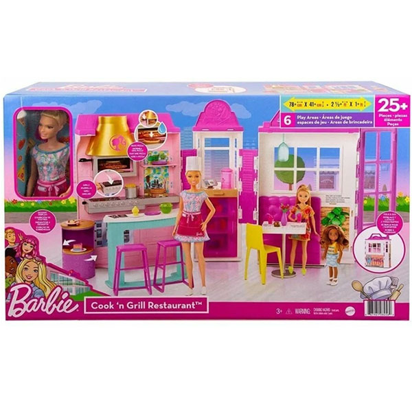 Lutka Barbie i restoran 055333 - ODDO igračke