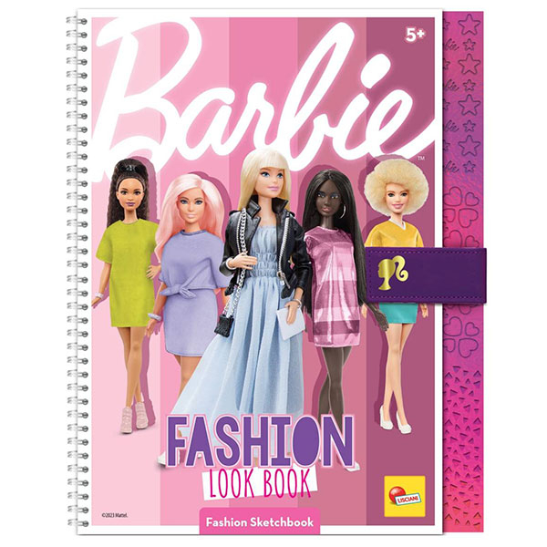 Barbie Sketch Book Fashion Look Book 12877 - ODDO igračke