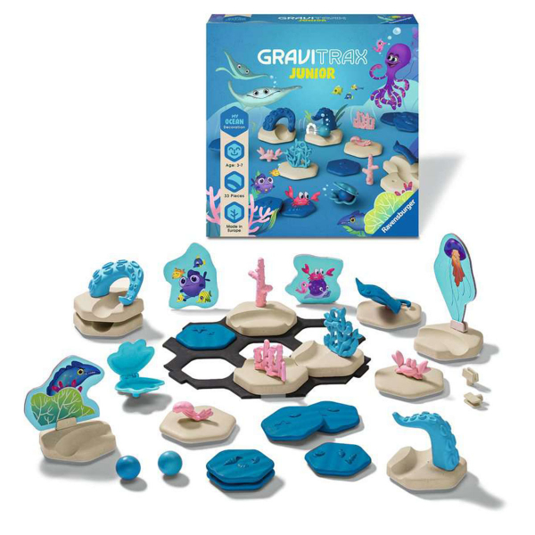 Ravensburger društvena igra – Gravitrax Junior dodatak My Ocean RA27400 - ODDO igračke