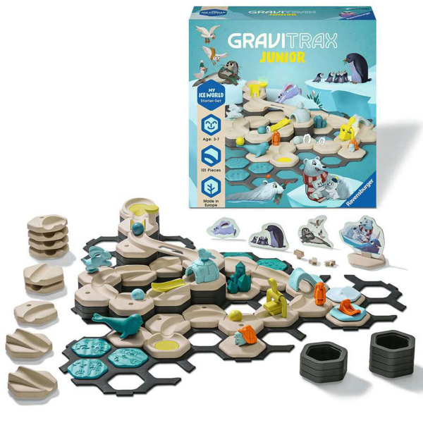 Ravensburger društvena igra – Gravitrax Junior starter set Ice World RA27060 - ODDO igračke