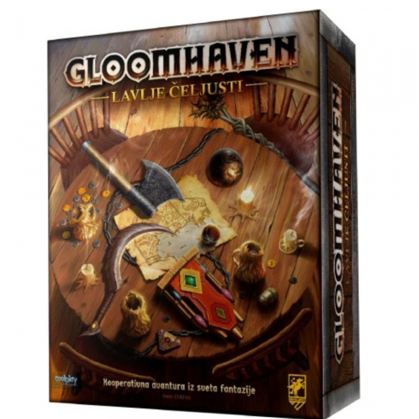 Gloomhaven - Lavlje čeljusti društvena igra  - ODDO igračke