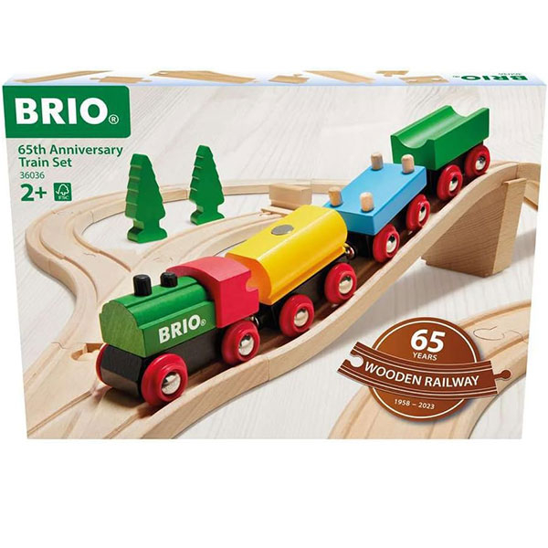 Brio - Jubilarni 65 železnicki set BR36036 - ODDO igračke