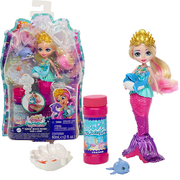Royal Enchantimals lutka Ocean Kingdom Bubble Maker HFT24 - ODDO igračke