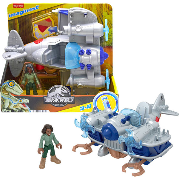 Figura Kayla I Avion Jurassic World 130672 - ODDO igračke