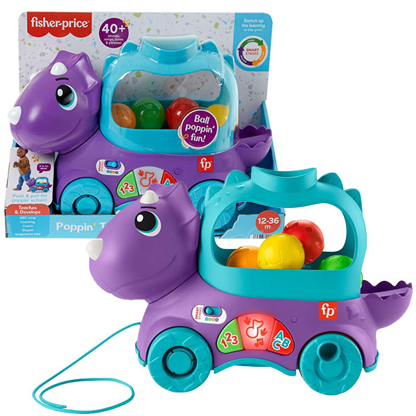 Dino Bebi vozilo sa lopticama Fisher Price 148189 - ODDO igračke