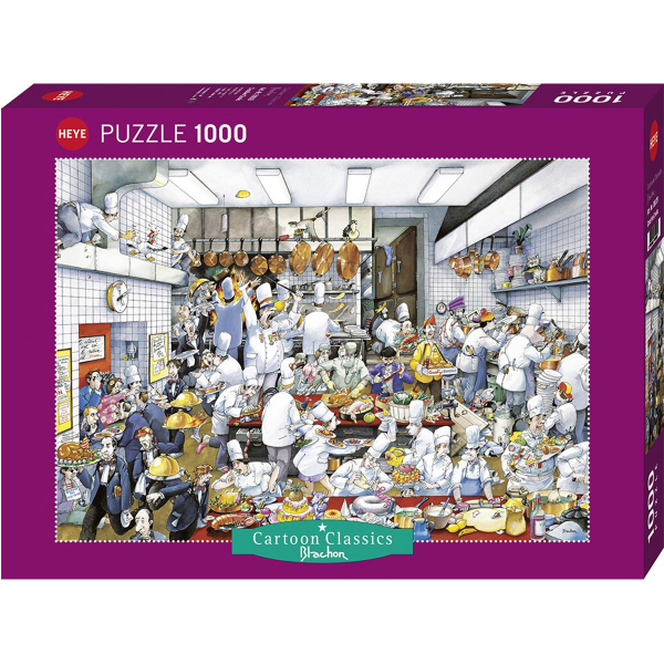 Heye puzzle 1000 pcs Cartoon Roger Blachon Creative Cooks 30028 - ODDO igračke